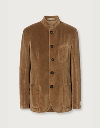 Gstaad Cotton Velvet Jacket T0085 Tan (48)