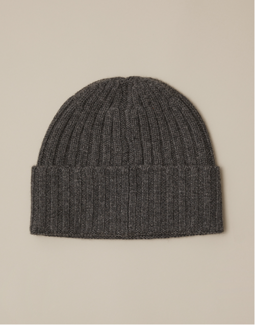 ROBINSON MAN | Beanie Ribbed Hat | Charcoal