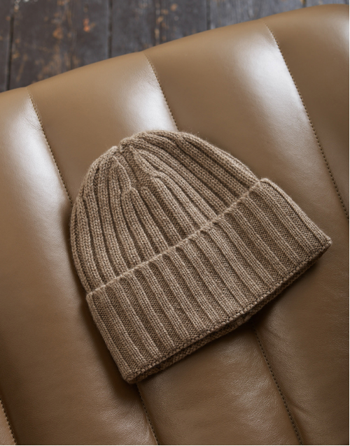 ROBINSON MAN | Beanie Ribbed Hat | Natural