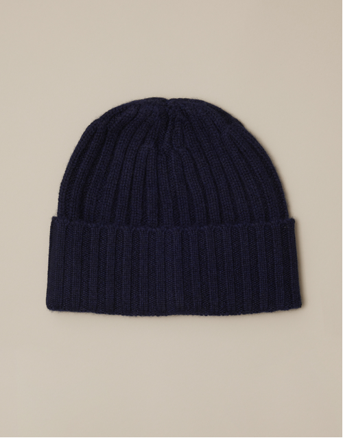 ROBINSON MAN | Beanie Ribbed Hat | Navy