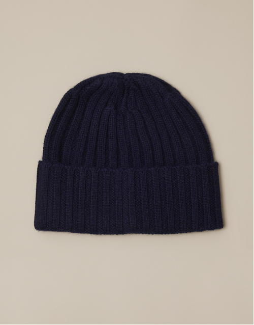 ROBINSON MAN | Beanie Ribbed Hat | Navy
