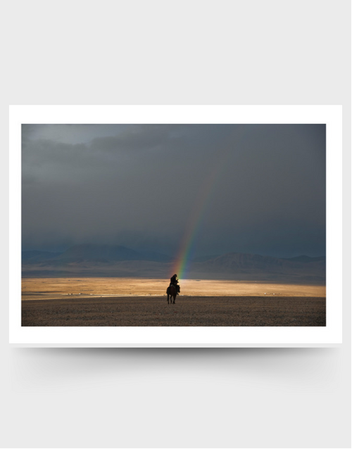 SOPHIE HOWARTH PHOTOGRAPHY | Greeting Card | Mongolian Rainbow
