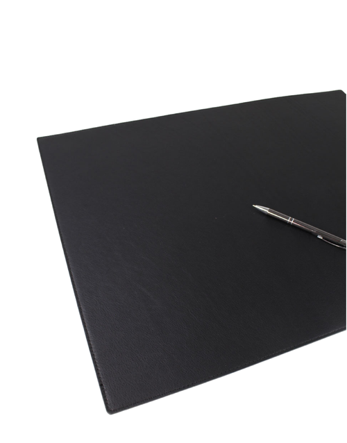 F.HAMMANN | Leather Desk Mat | Black