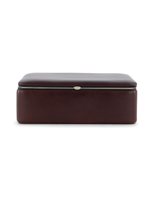 F.HAMMANN | Leather Watch Box Classico Calf | Marsala