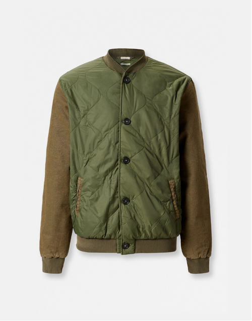 MASSIMO ALBA | Hassel Bomber Jacket T3175 | Military