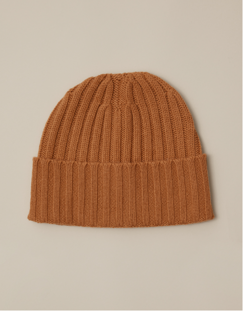 ROBINSON MAN | Beanie Ribbed Hat | Caramel