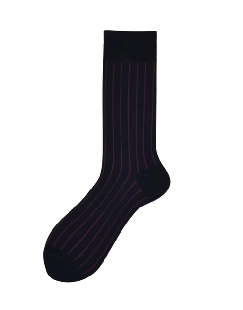 ALTO MILANO | No.45 Socks | Prugna Scuro