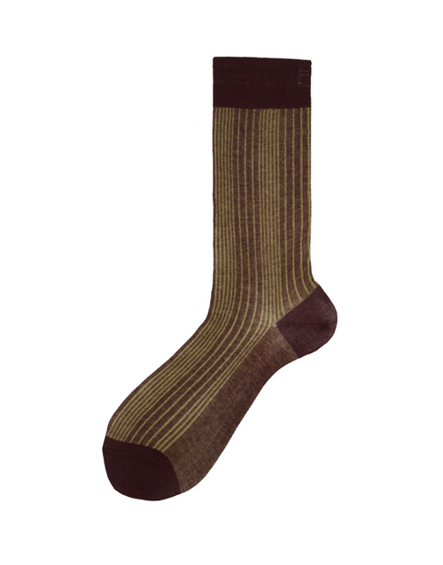 ALTO MILANO | Lucian Socks | Bordeaux