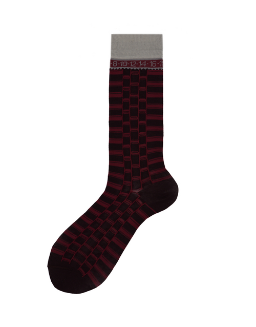ALTO MILANO | Ziggs Socks | Bordeaux