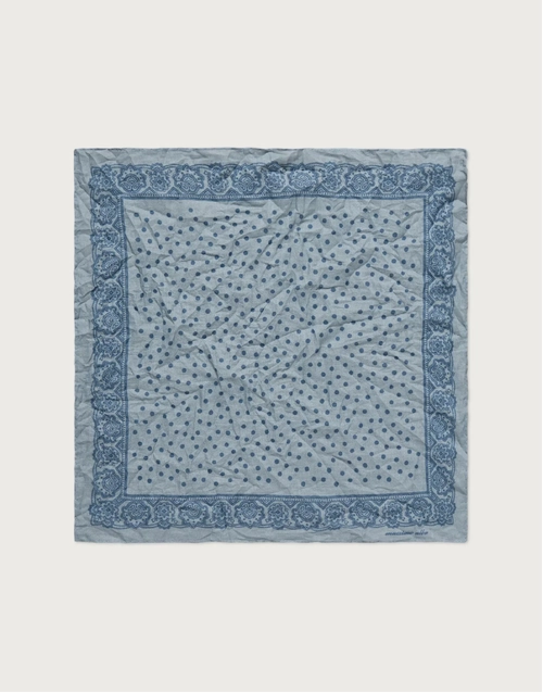 MASSIMO ALBA |  Pocket Square Dot Pattern | Avio