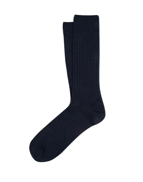 ANT45 | Albany Wool Socks | Navy