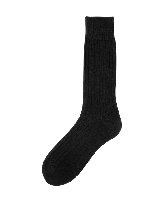 ANT45 | Albany Wool Socks | Black