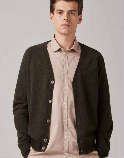 ROBINSON MAN | Dr Watkins Knit Cardigan | Khaki