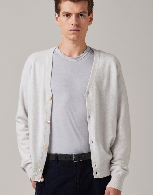 ROBINSON MAN | Dr Watkins Knit Cardigan | Ash