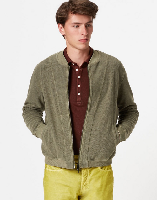 MASSIMO ALBA | Nico Bomber Jacket J0138 | Military
