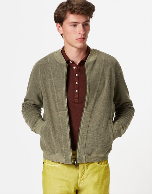 MASSIMO ALBA | Nico Bomber Jacket J0138 | Military