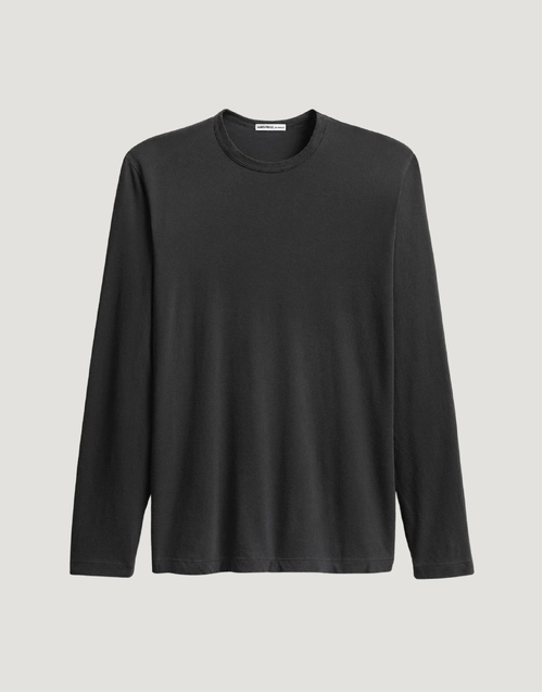 JAMES PERSE | Long Sleeve Crew Neck T-Shirt | Carbon