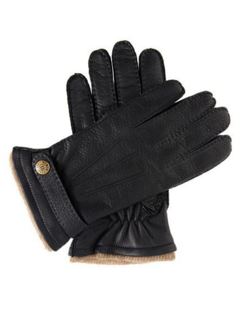DENTS | Gloucester Cashmere Lined Leather Gloves | Navy