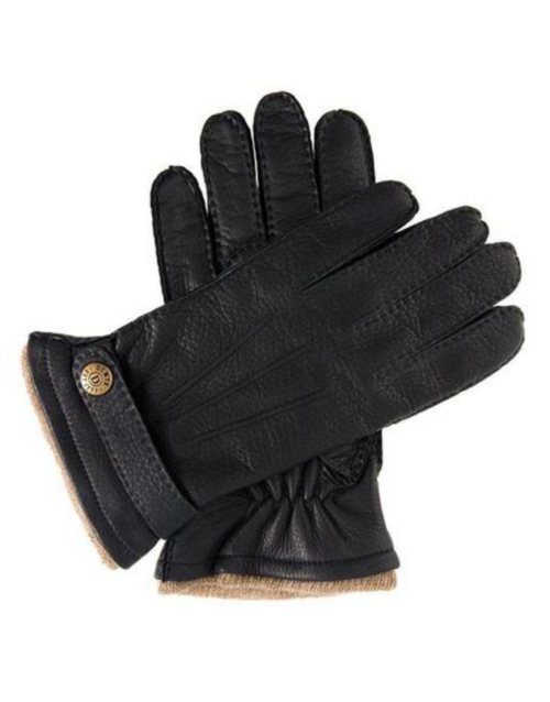 DENTS | Gloucester | Cashmere Lined Leather Gloves | Navy