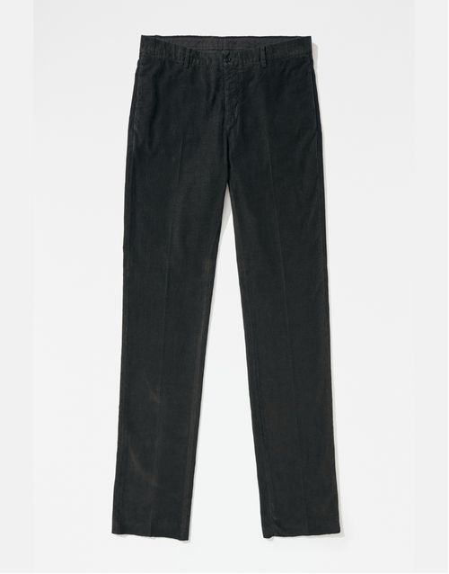 MASSIMO ALBA | 007 Mauko Baby Corduroy Trousers | Nero Lavato