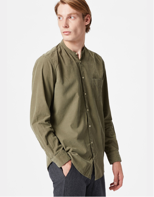 MASSIMO ALBA | Noto2 Corduroy Shirt | Green