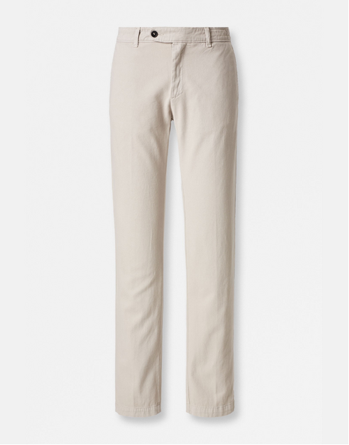 MASSIMO ALBA | Winch2 Cotton Gabardine Trousers | Light Grey