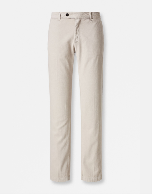 MASSIMO ALBA | Winch2 Cotton Gabardine Trousers | Light Grey