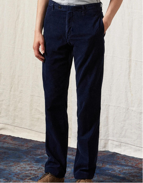 MASSIMO ALBA | Winch2 T0301 Baby Corduroy Trouser | Blue