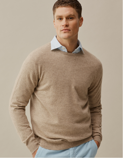 ROBINSON MAN | Ernest Crew Sweater | Oat