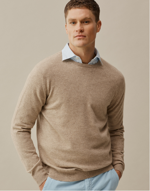 ROBINSON MAN | Ernest Crew Sweater | Oat