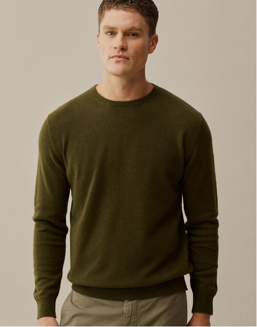 ROBINSON MAN | Ernest Crew Sweater | Fern