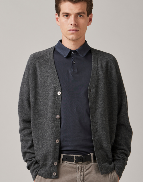 ROBINSON MAN | Dr Watkins Knit Cardigan | Grey