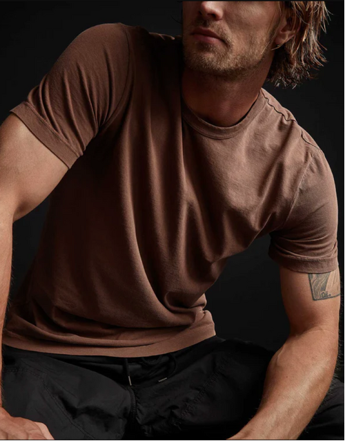 JAMES PERSE | Short Sleeve Cotton T-shirt | Malt