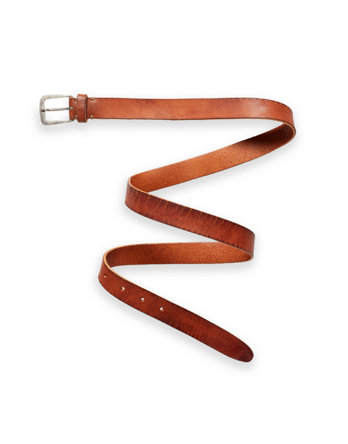 MASSIMO ALBA | Budapest Leather Belt | Tan