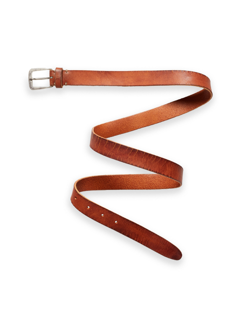MASSIMO ALBA | Budapest Leather Belt | Tan