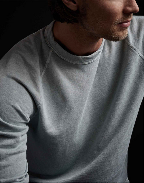 JAMES PERSE | French Terry Sweatshirt | Ocean Mist