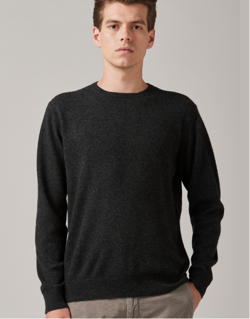 ROBINSON MAN | Ernest Crew Sweater | Charcoal