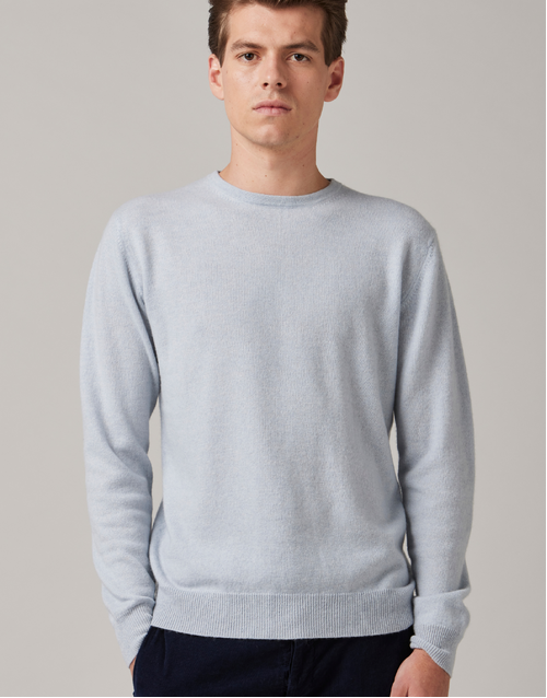 ROBINSON MAN | Ernest Crew Sweater | Blue Mist