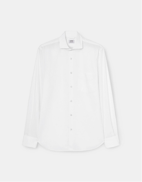 ASPESI | SEM II Stretch Poplin Shirt | White