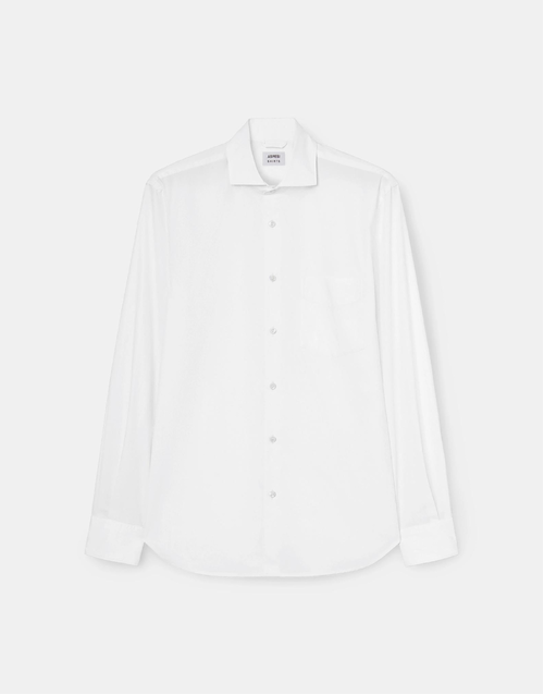 ASPESI | SEM II Cotton Poplin Shirt | White