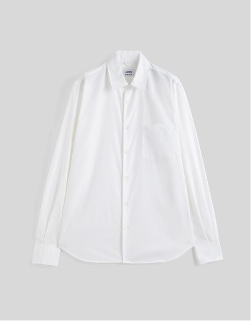 ASPESI | Classic Cotton Poplin Shirt | White