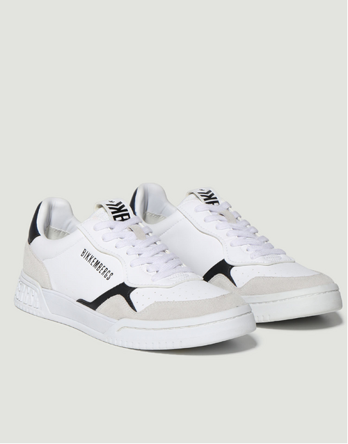 DIRK BIKKEMBERGS | Shaq M Sneakers | White + Black