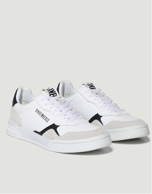 DIRK BIKKEMBERGS | Shaq M Leather Sneakers | White 