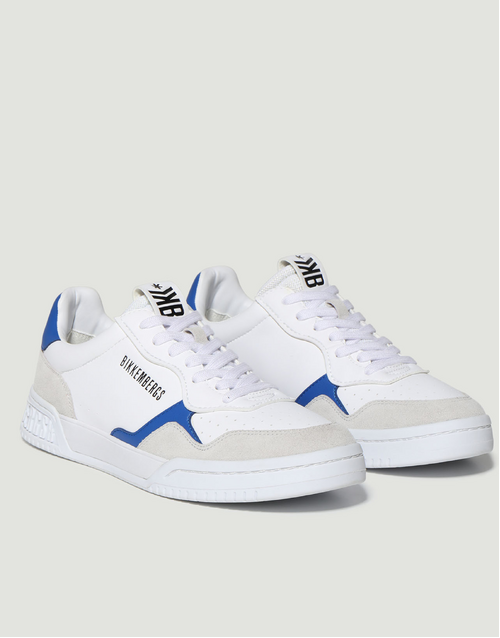 DIRK BIKKEMBERGS | Shaq M Sneakers | White + Blue