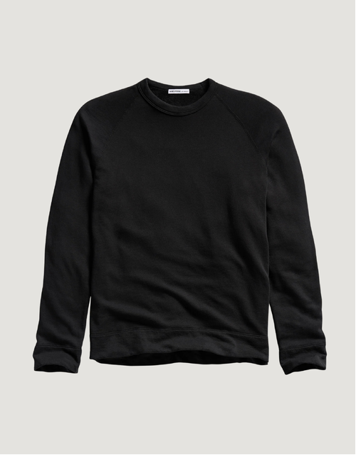 JAMES PERSE | Vintage French Terry Sweatshirt | Black