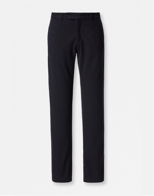 MASSIMO ALBA | Winch2 Cotton Gabardine Trousers T3152 | Dark Blue