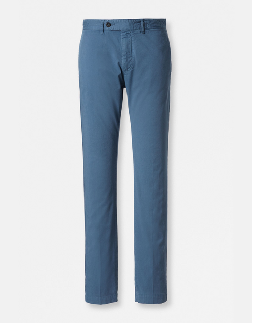 MASSIMO ALBA | Winch2 Cotton Trousers | Cement Blue