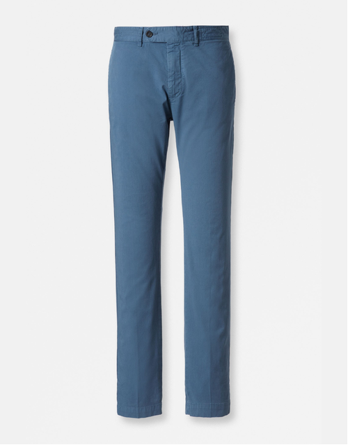 MASSIMO ALBA | Winch2 Cotton Trousers | Cement Blue