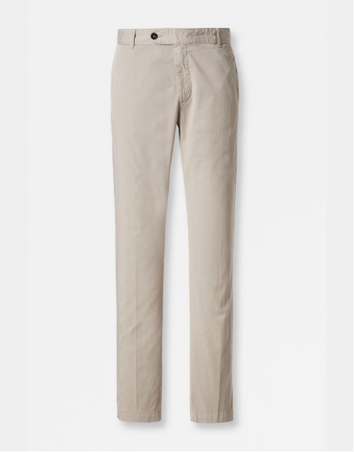 MASSIMO ALBA | Winch2 Lightweight Cotton Trousers T2175 | Walnut