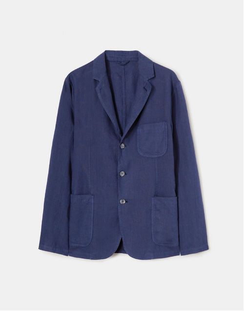 ASPESI | Samuraki Linen Blazer | Blue